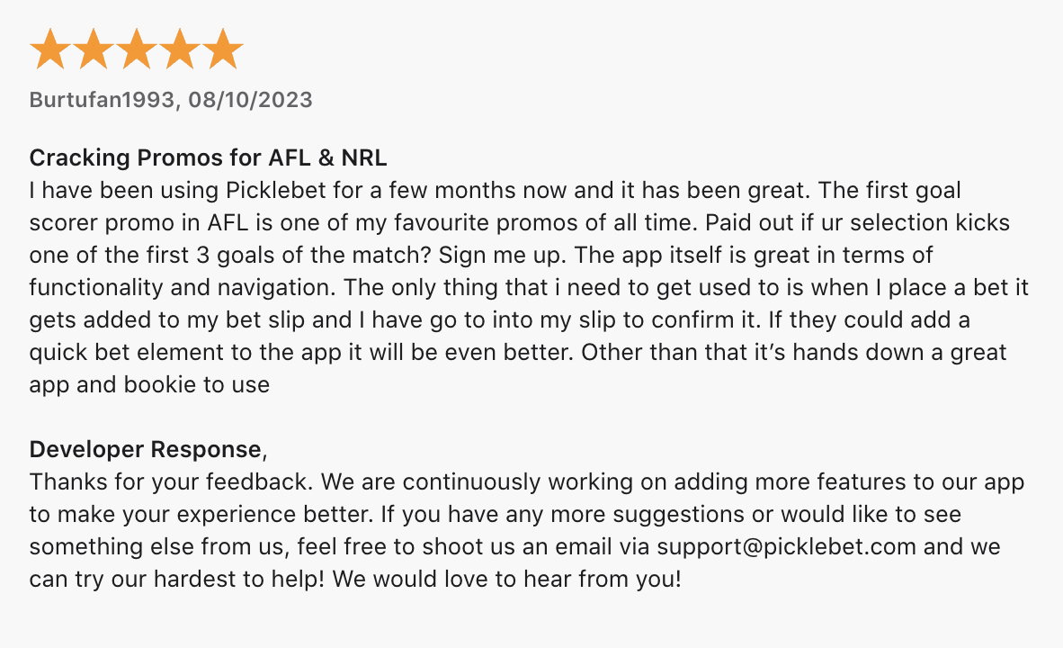 Picklebet Review 2